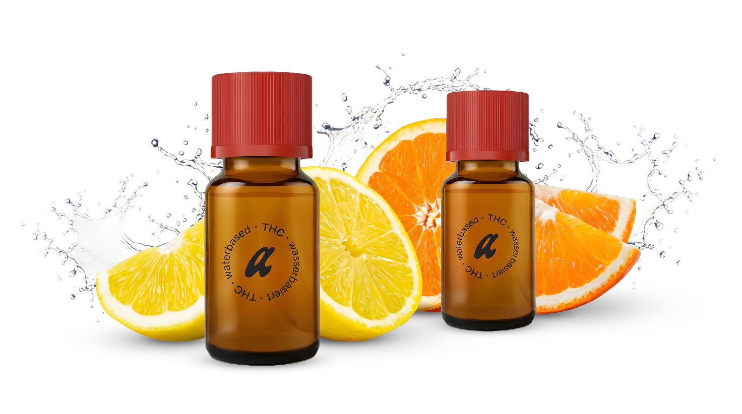 Aqua Shot Hero Bild Zitrone Orange